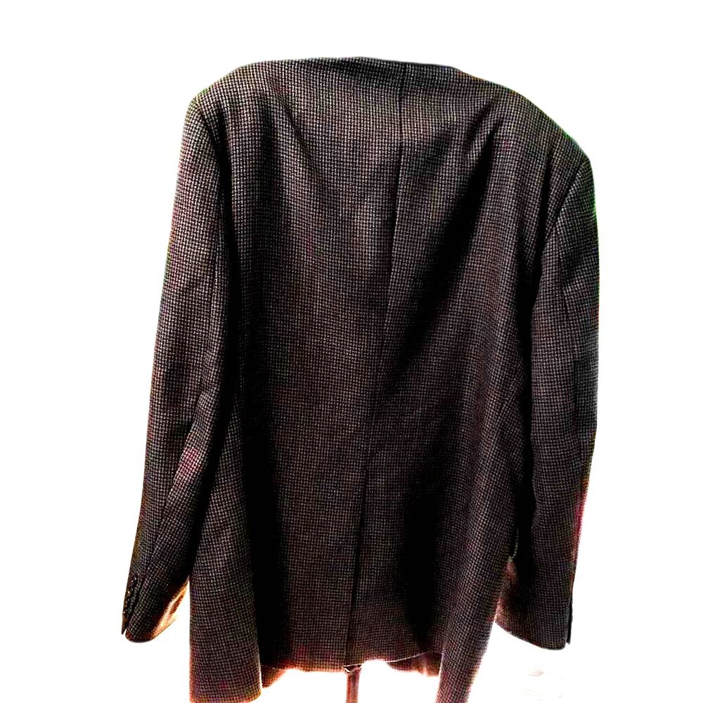 Haggar Men's Grey and Black Tailored-jackets